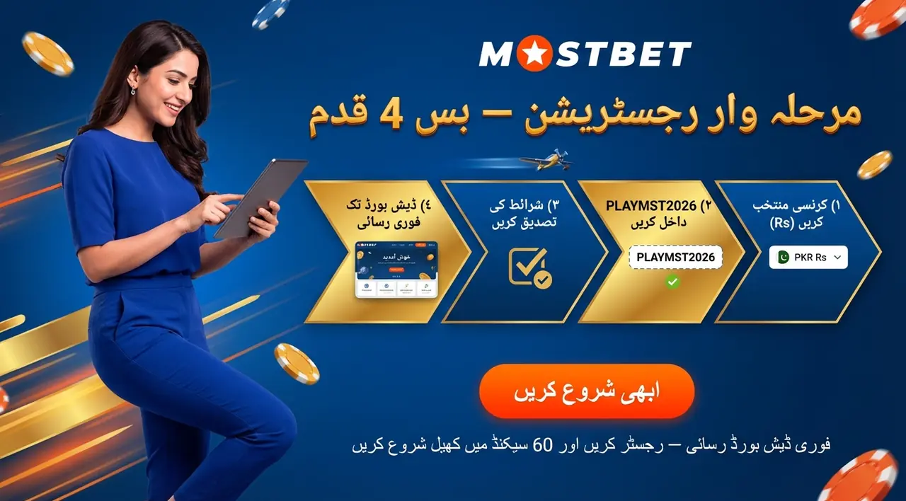 How to register at Mostbet step by step