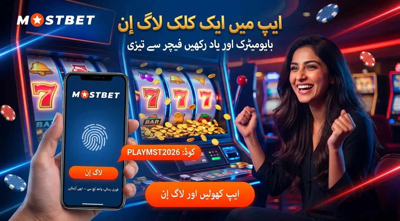 موبائل ایپ میں لاگ اِن